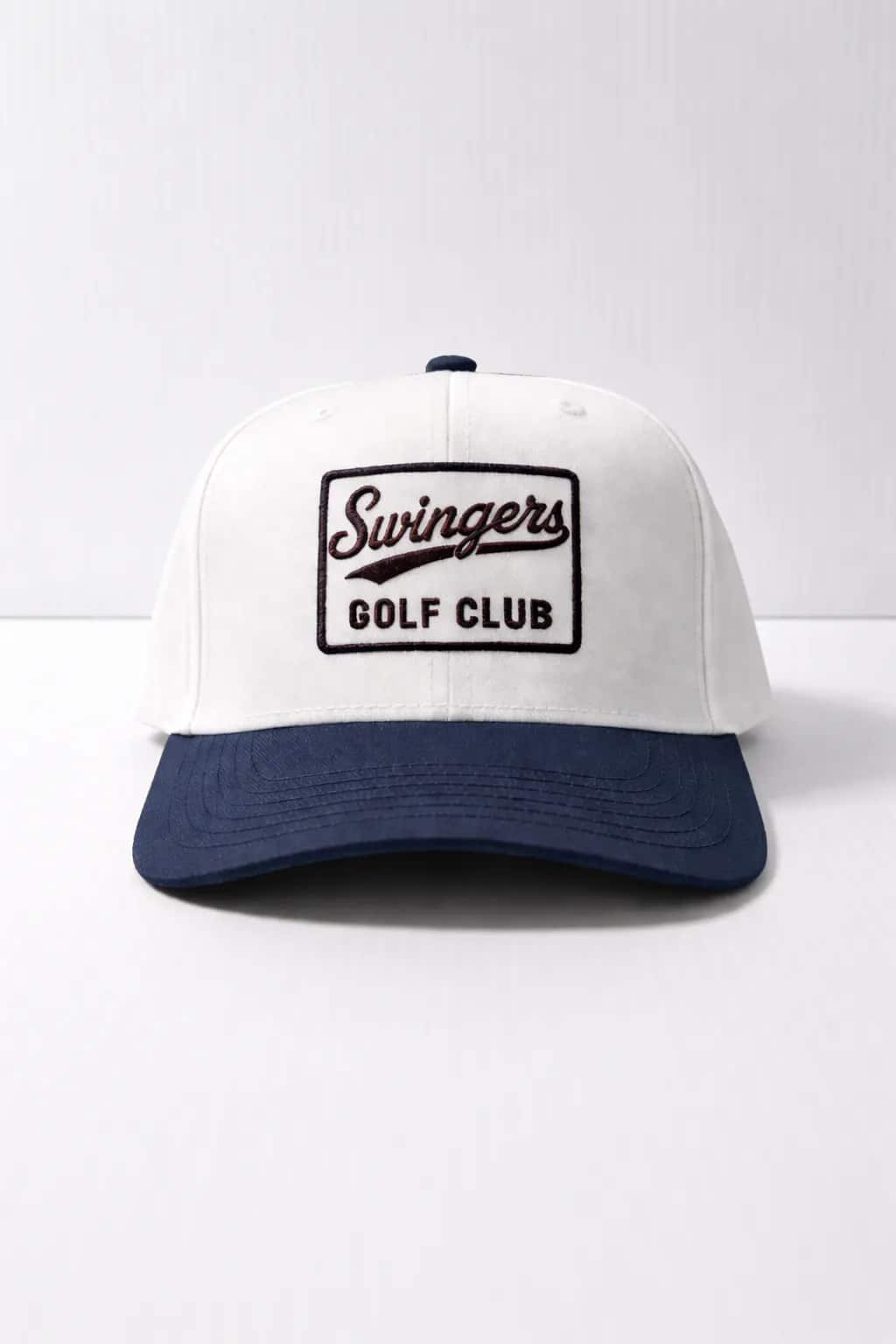 Swingers Golf Club Snapback - White/Navy