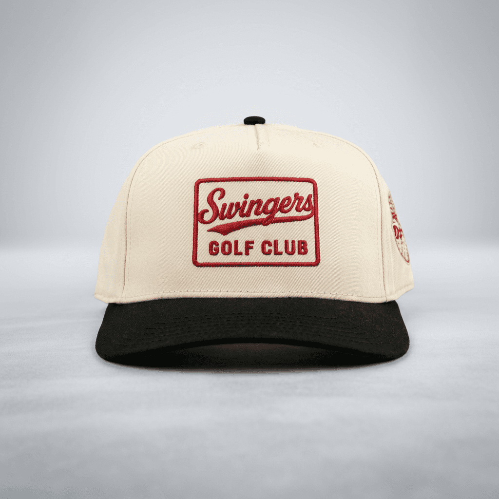 Clubhouse Snapback - Cream/Red