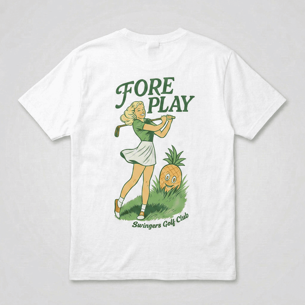 Foreplay Tee - White