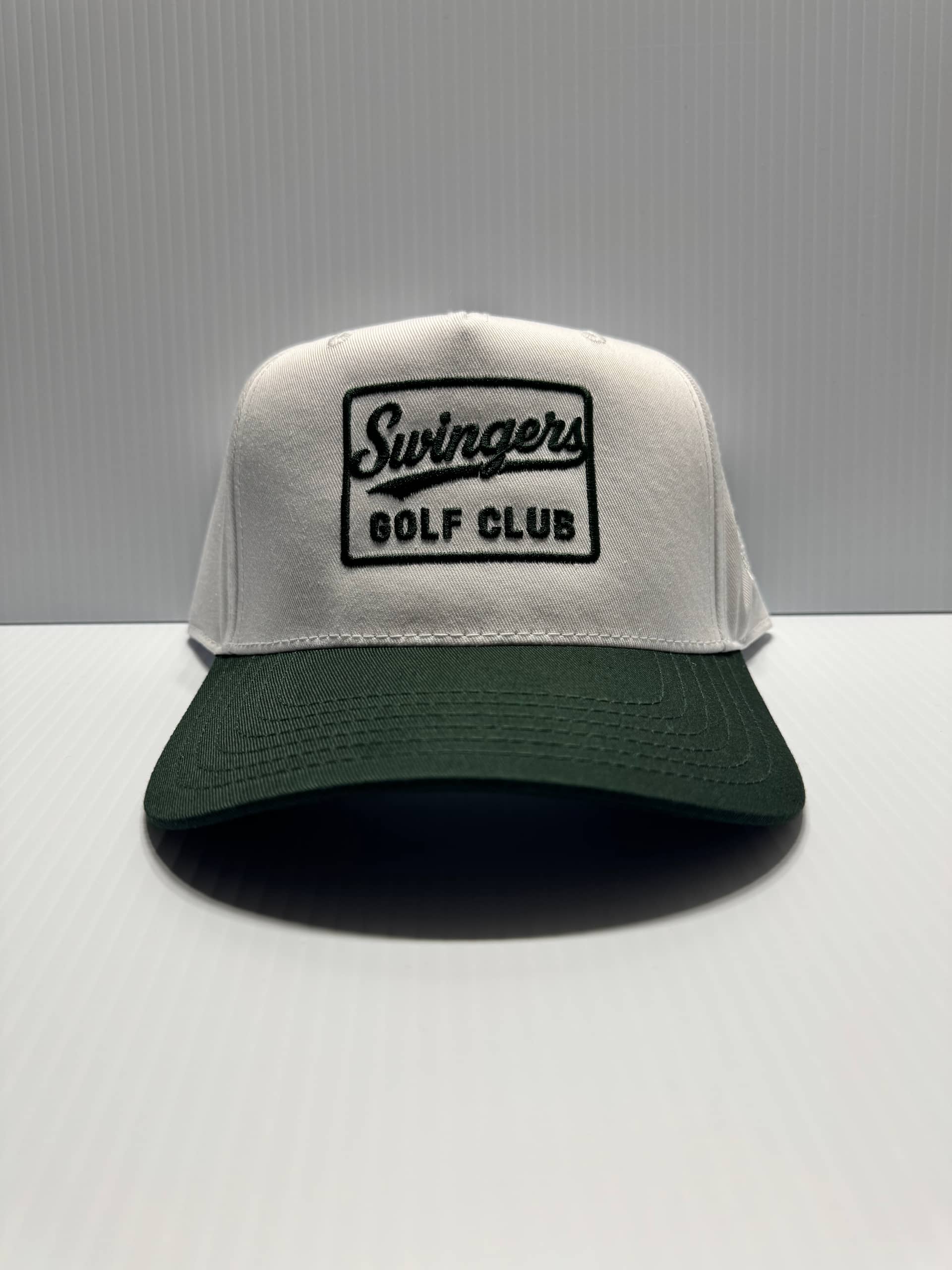 Swingers Golf Club Snapback - White/Green