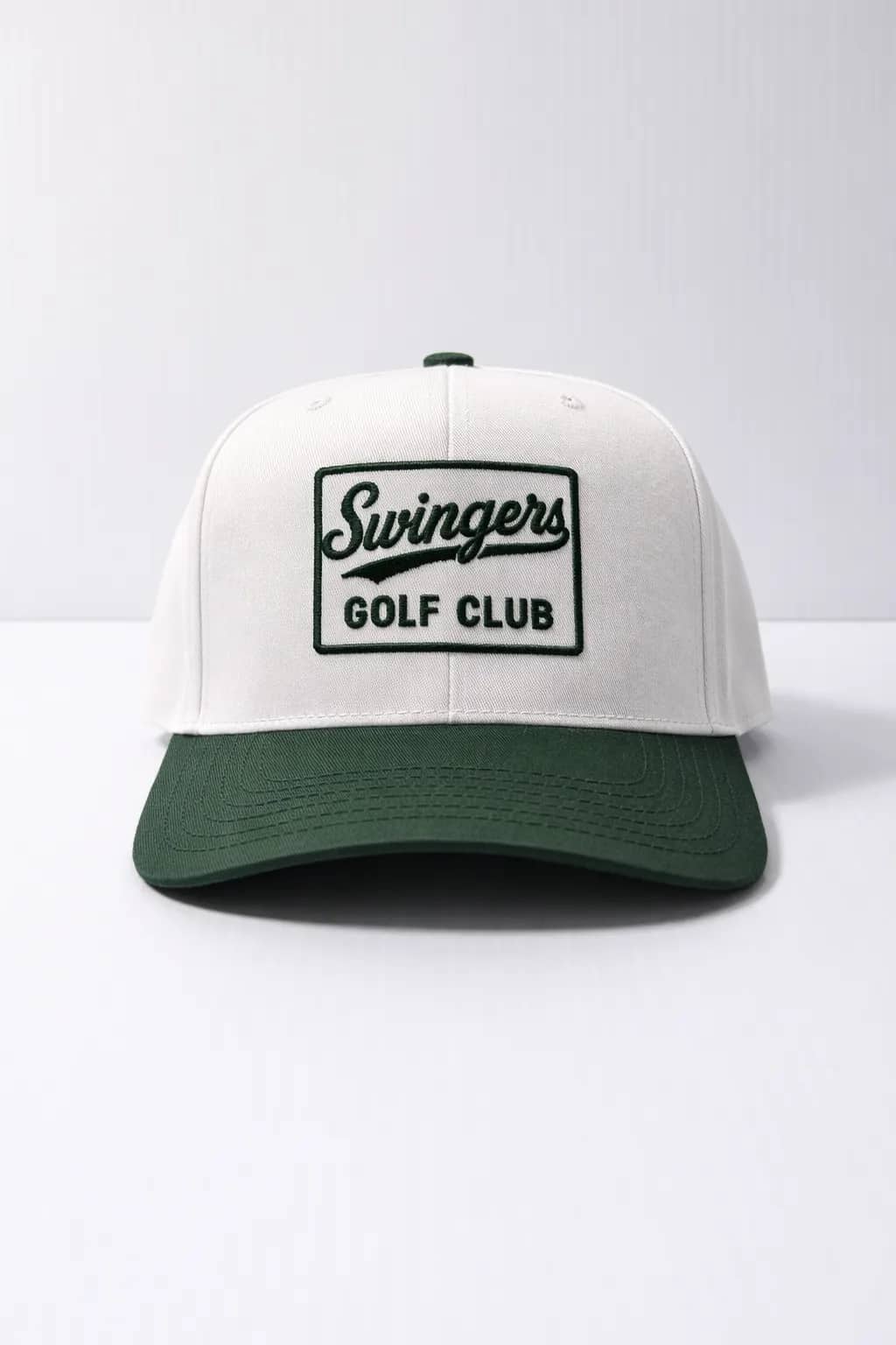 Swingers Golf Club Snapback - White/Green
