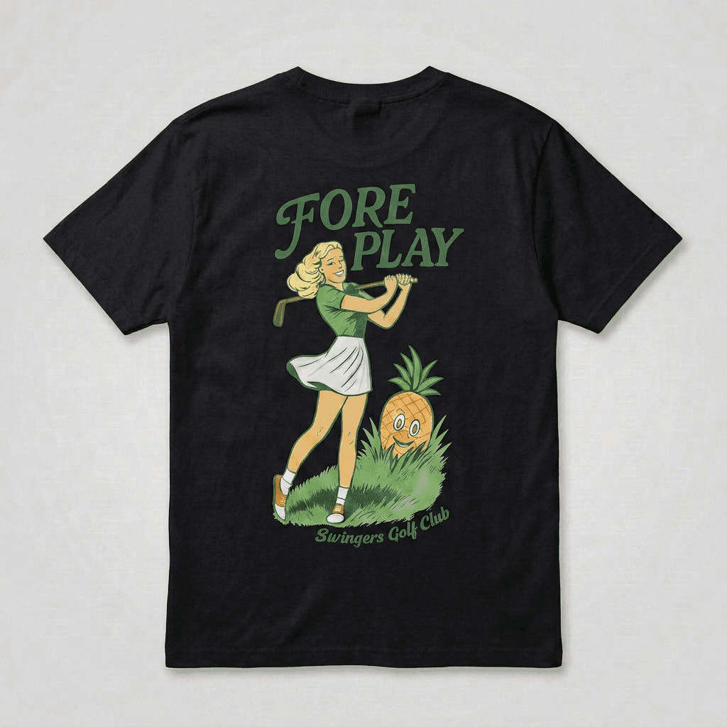 Foreplay Tee - Black - View 1 of 2