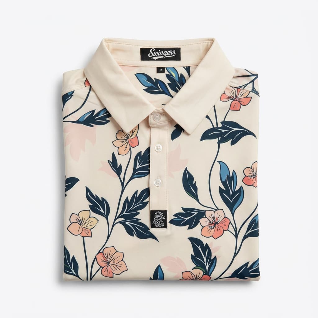 The Bloom - Floral Polo