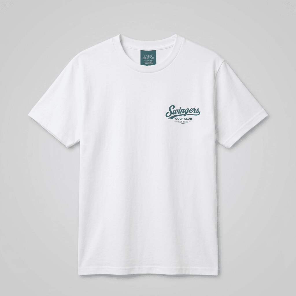 Swing Responsibly Tee - White thumbnail 1